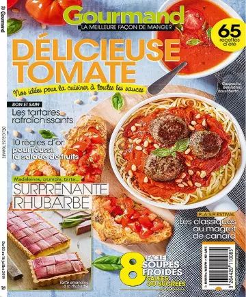 Gourmand N°427 Du 3 Juillet 2019 [Magazines]