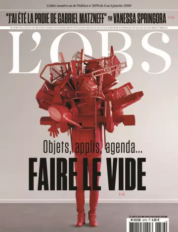 L’Obs N°2878 - 2 au 8 Janvier 2019  [Magazines]