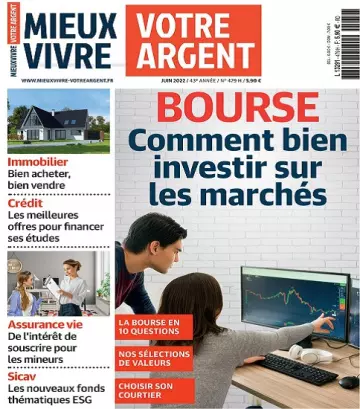 Mieux Vivre Votre Argent N°479 – Juin 2022 [Magazines]