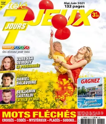 Télé 7 Jours Jeux N°91 – Mai-Juin 2021  [Magazines]