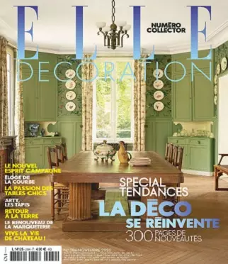 Elle Décoration N°284 – Novembre 2020 [Magazines]