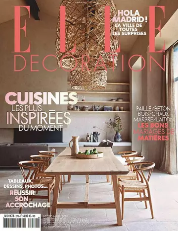 Elle Décoration N°270 – Mars 2019 [Magazines]