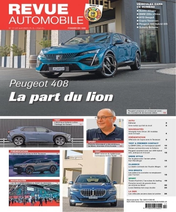 Revue Automobile N°17 Du 27 Avril 2023 [Magazines]