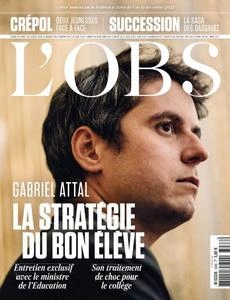 L’Obs - 7 Décembre 2023  [Magazines]