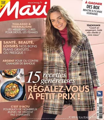 Maxi N°1890 Du 16 au 22 Janvier 2023 [Magazines]