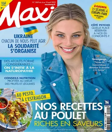 Maxi N°1849 Du 4 au 10 Avril 2022 [Magazines]