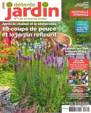 Détente Jardin N°139 – Septembre-Octobre 2019  [Magazines]