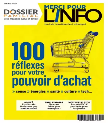 Dossier Familial N°569 – Juin 2022 [Magazines]