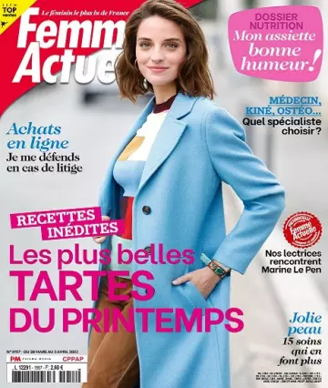 Femme Actuelle N°1957 Du 28 Mars 2022 [Magazines]