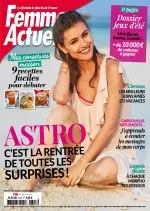 Femme Actuelle N°1717 Du 21 au 27 Août 2017  [Magazines]