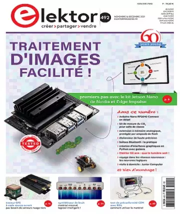 Elektor N°492 – Novembre-Décembre 2021 [Magazines]