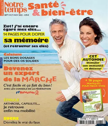 Notre Temps Santé et Bien être N°5 – Septembre-Novembre 2022  [Magazines]