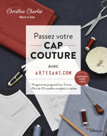 Passez votre CAP Couture avec Artesane.com [Livres]