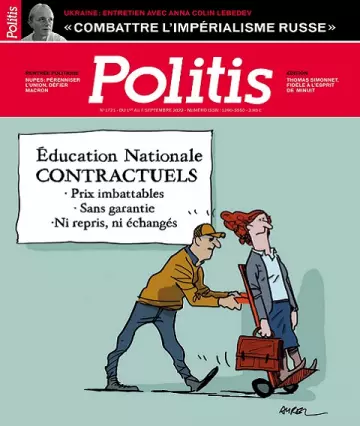 Politis N°1721 Du 1er au 7 Septembre 2022 [Magazines]