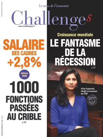 Challenges - 24 Octobre 2019 [Magazines]