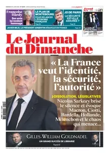 Le Journal du dimanche N.4040 - 20 Juin 2024 [Journaux]