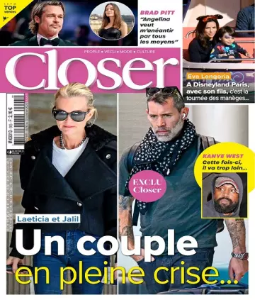 Closer N°905 Du 14 au 20 Octobre 2022 [Magazines]