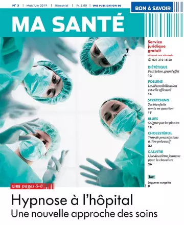 Bon à Savoir ma Santé N°3 – Mai-Juin 2019  [Magazines]