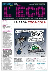 L'ÉCO N.734 - 25 Octobre 2024 [Journaux]