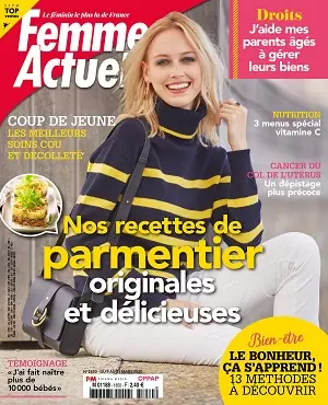 Femme Actuelle N°1850 Du 9 Mars 2020 [Magazines]