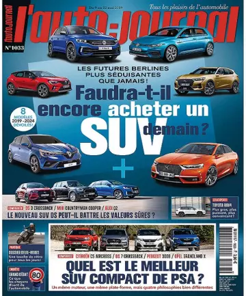 L’Auto-Journal N°1033 Du 9 Mai 2019 [Magazines]