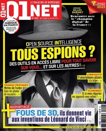 01Net N°1002 Du 19 Juillet 2023  [Magazines]