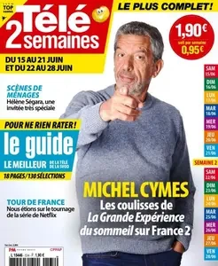 Télé 2 Semaines - 15 Juin 2024 [Magazines]