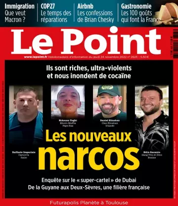 Le Point N°2625 Du 24 au 30 Novembre 2022  [Magazines]