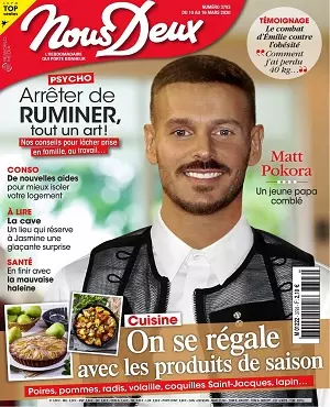 Nous Deux N°3793 Du 10 Mars 2020 [Magazines]