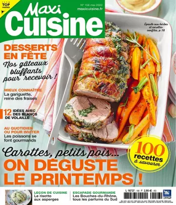 Maxi Cuisine N°156 – Mai 2022 [Magazines]