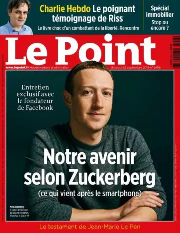 Le Point - 26 Septembre 2019 [Magazines]