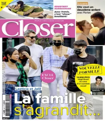 Closer N°847 Du 3 au 9 Septembre 2021 [Magazines]