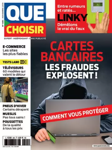 Que choisir N°585 - Novembre 2019 [Magazines]