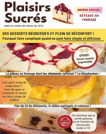 Plaisirs Sucrés N°35 – Août 2023  [Magazines]