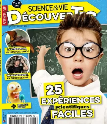 Science et Vie Découvertes N°271 – Juillet 2021 [Magazines]