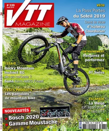 VTT Magazine N°339 – Août 2019 [Magazines]