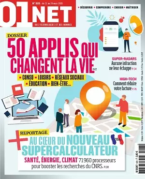 01Net N°926 Du 11 au 24 Mars 2020 [Magazines]