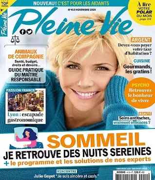 Pleine Vie N°413 – Novembre 2020 [Magazines]