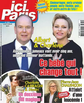 Ici Paris N°3861 Du 3 Juillet 2019 [Magazines]