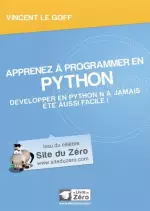 APPRENEZ À PROGRAMMER EN PYTHON [Livres]