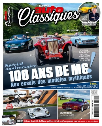 Sport Auto Classiques N°29 – Juillet-Septembre 2023  [Magazines]