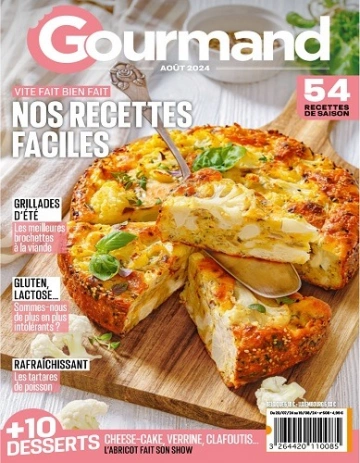 Gourmand N°508 – Août 2024 [Magazines]