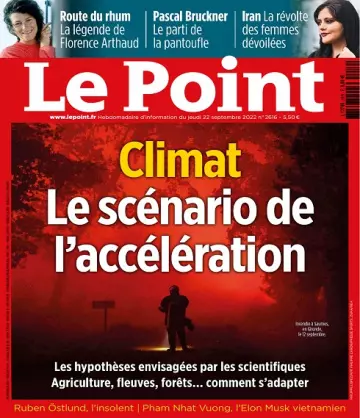 Le Point N°2616 Du 22 au 28 Septembre 2022  [Magazines]