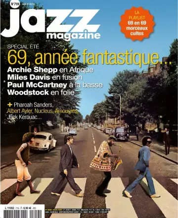 Jazz Magazine N°719 – Août 2019  [Magazines]