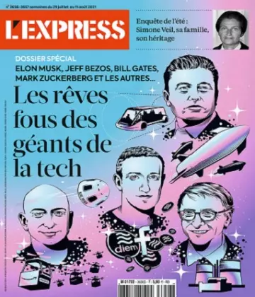 L’Express N°3656-3657 Du 29 Juillet 2021 [Magazines]