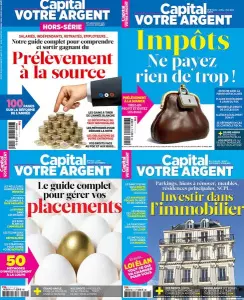 Capital Votre Argent - année complète 2019  [Magazines]