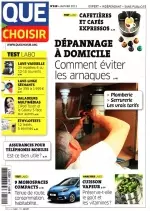 Que Choisir N°510 – Dépannage à Domicile [Magazines]