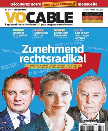 Vocable Allemand N°877 – Avril 2023 [Magazines]