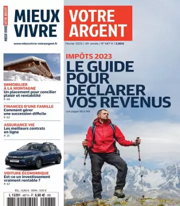 Mieux Vivre Votre Argent N°487 – Février 2023 [Magazines]