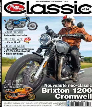 Moto Revue Classic N°124 – Novembre-Décembre 2022 [Magazines]